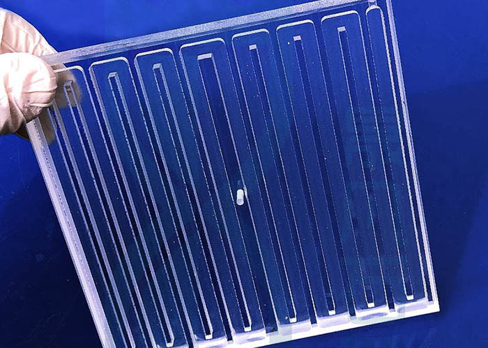 High Light Transmittance Transparent Uv Fused Quartz Plate