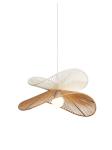 Nordic Wabi Sabi Led Pendant Lights For Living Room Home Decoration Rattan