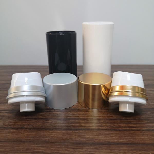 Buy cheap 50ml 100ml 150ml Plastic PP Airless Pump Bottles With Over Cap from wholesalers