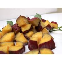 Buy cheap IQF Frozen Steamed Sweet Potato, Fan cut with skin, vatiety of 'shengli 100' product