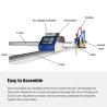 Buy cheap CNC Gantry Metal Plasma Cutting Machine 15kw LGK100A Power Supply from wholesalers