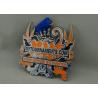 Buy cheap 4.0 Inch Nytournaments Medal Soft Enamel Zinc Alloy 3.5 mm With Ribbon from wholesalers