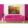 Buy cheap Impressionism Hand Painted Van Gogh Reproductions Red Vineyards At Arles from wholesalers