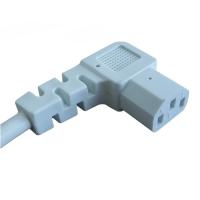 Buy cheap Power cord cables with IEC320 Right angled C13 female connector product