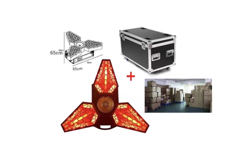 Wedding Dj Show Concert Bar Party Cyclorama Lights 3*60W 80 RGBW 250W 96 LED Panel Light