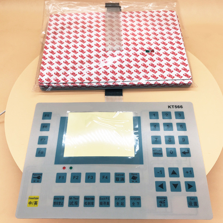 Textile Machinery Weaving Loom Parts KT566 Membrane Switch