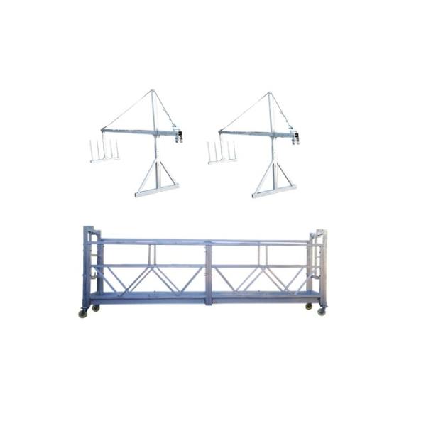 6 meters 380V 50HZ building maintenance electric gondola cleaning machines