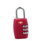 TSA digit lock &red lock PC material TSA travel lock& Fashion Design Tsa Luggage