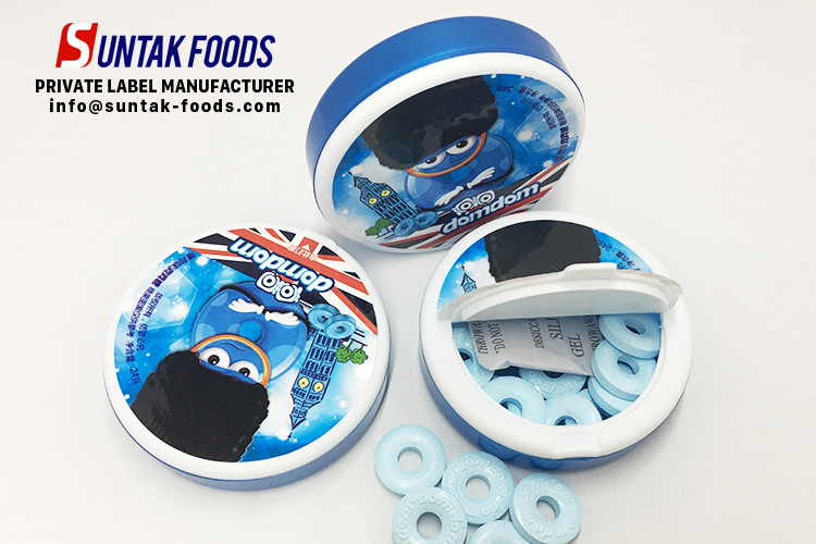 24g Mix Flavors Sugar Free Mint Candy For Fresh Breath , 24 Months Shelf Life