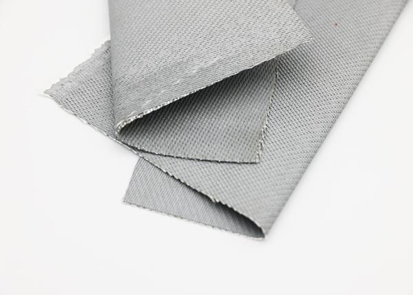 Buy cheap 50m-100m Length Fireproof Fiberglass Fabric , Coated High Temperature Fiberglass Cloth from wholesalers