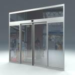 Powder Coating Black Aluminium Sliding Doors Residential