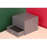 Buy cheap Custom Packaging Manufacturers Supremer Black Carton Box With Flower Jewelry product