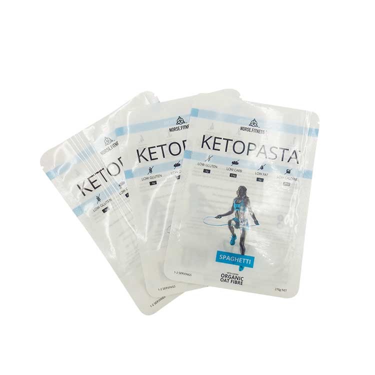 Plastic Sport Pouch spaghetti Pack Bag With k, Printed Packaging Pouch With zipper