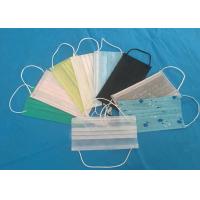 Buy cheap Comfortable Protective Face Mask Earloop 3 Ply Porous And Breathable product