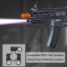 Buy cheap Purple Tactical Shotgun Flashlight Laser 500 Lumens For M Lok Rail Surface from wholesalers