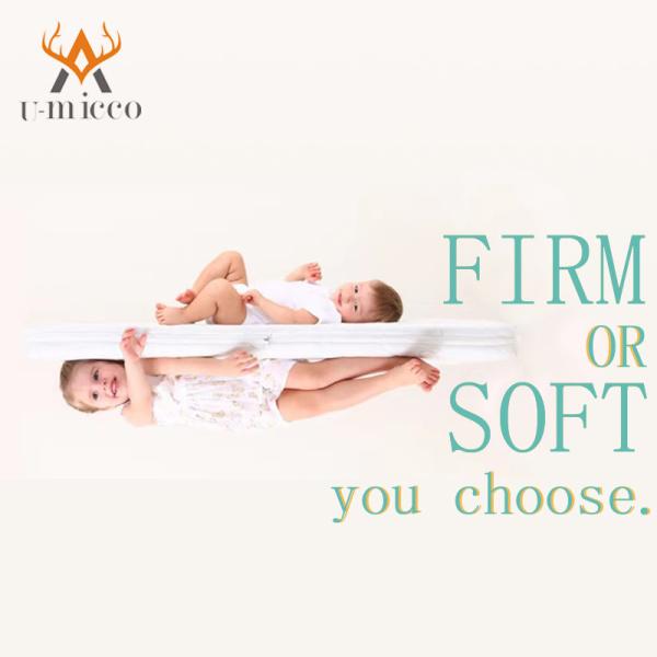 Buy cheap U-Micco POE Washable Bed Mattress Soft Side For Toddlers from wholesalers