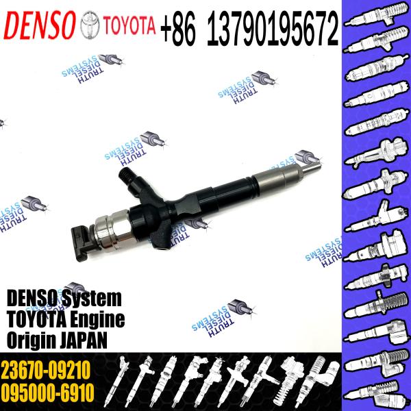 Buy cheap Fuel injector 095000-6230 095000-7640 095000-7280 095000-6910 For TOYOTA 23670-0R170 23670-09140 23670-09210 from wholesalers