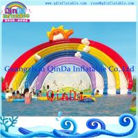 Buy cheap GZ QinDa Inflatable Giant Water Slide for Amusement Park Aqua Park Water Slide product
