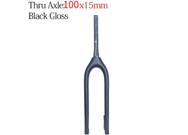 Buy cheap Carbon Fiber T1000 MTB Road Bike Rigid Fork 27.5 Suspension Fork 700C Road Cycle Wheels from wholesalers