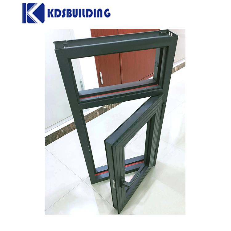 Modern Hurricane Impact Aluminum Double Glaze Casement Window And Door In China Market