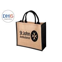 Buy cheap Large 100 Decorating Canvas Tote Bags Silk Screen Printed Handled Simple Style product