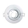 Buy cheap Aluminium GU10 G5.3 Centre Tilt Twist Lock Downlight Gimble - White Color from wholesalers