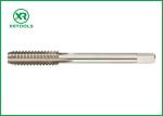 Straight Flute Hand Thread Tap , 6H Tolerance Metric Plug Tap 62 - 66HRC