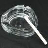 Buy cheap 4.2 Inch Small Triangle Glass Cigarette Ashtray For Bar / Outdoor Patio from wholesalers