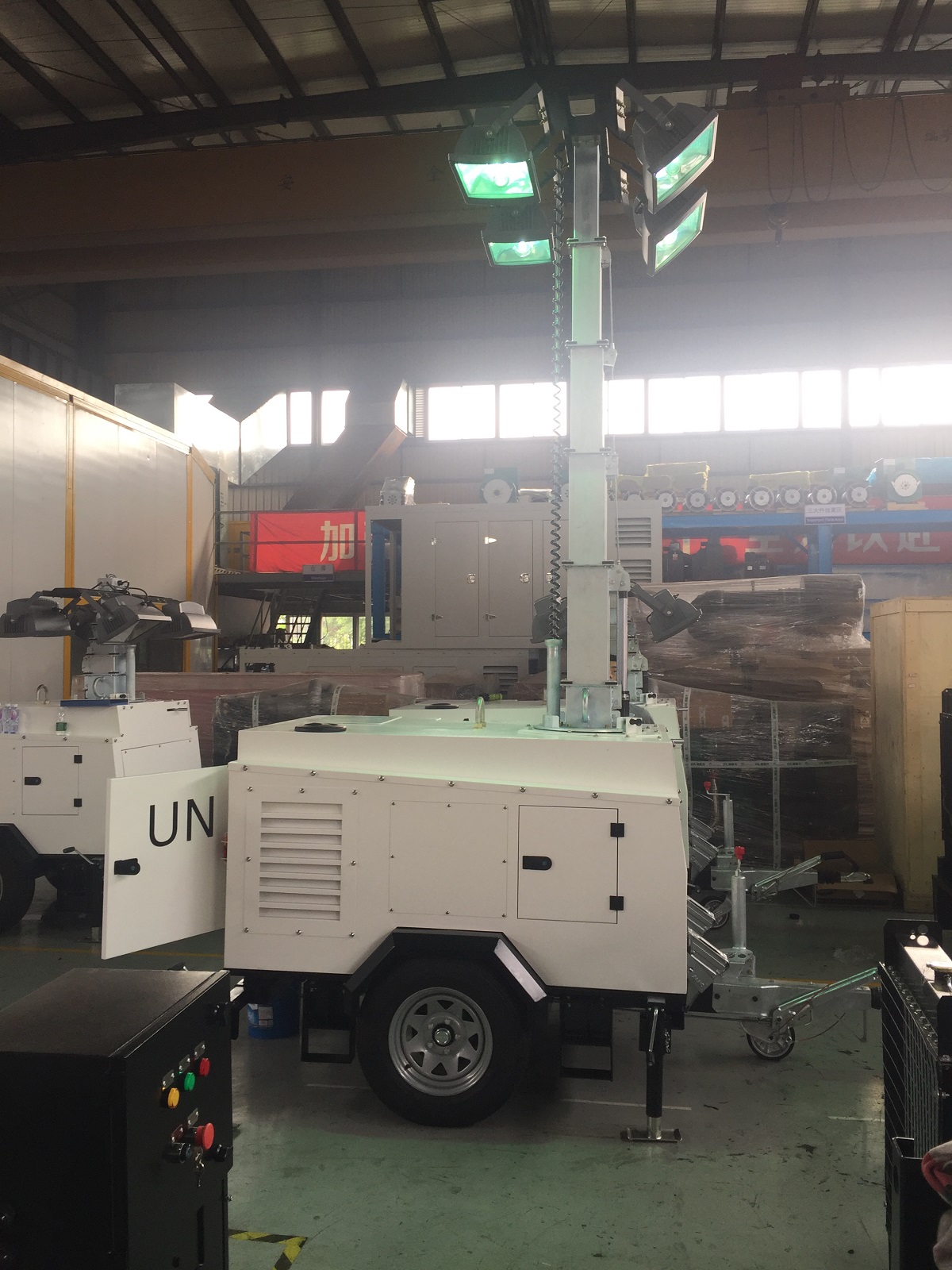 10kva 7M Portable Light Tower