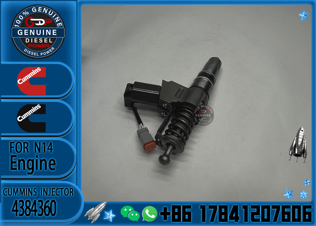 Injector 4307516 4384360 4307776 3411756 for QSM11 ISM11 M11 Diesel Engine Parts Nozzle Assembly High Quality