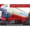 Buy cheap Double Compartment Bulk Cement Semi Truck Tanker Trailer with 60cbm capacity from wholesalers