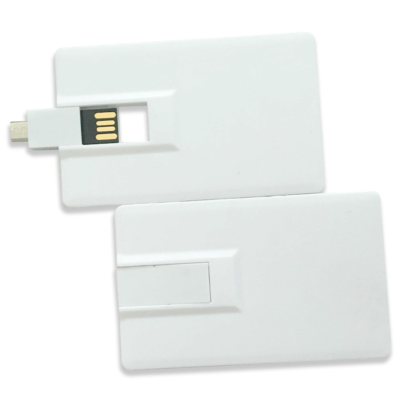 Android OTG 2.0 Credit Card USB Sticks 1GB 128GB 15MB/S UV Colorful Print