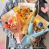 Buy cheap Creative gifts for Valentine's Day and Teachers' Day rose woolen flower bouquets sunflower knitted flowers handmade finished products as birthday from wholesalers