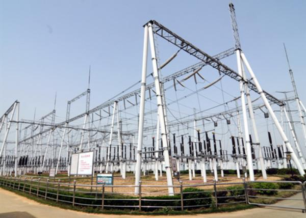 Buy cheap A Frame Dead end Transmission and Distribution Substation Structures ， Steel Tubular Beam and Gantry from wholesalers