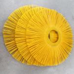 Factory Direct Sales Yellow Plastic Snow SGS Road Sweeper Brush For Road