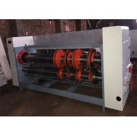 Buy cheap Semi Automatic Rotary Slotter Machine Corrugated Carton Box Creasing Corner Cut product