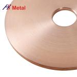 W50Cu50 W60Cu40 WCu Alloy Round Plates Alloy Tungsten Alloy Products In