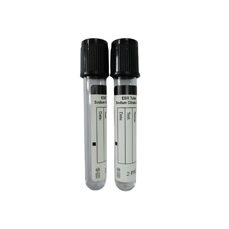 Blood Collection ESR Tube CE ISO13485 3.8% Sodium Citrate PET Glass