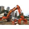 Buy cheap 360 Degree Excavator Rotating Grapple Q345B Hydraulic Log Grab from wholesalers