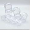 Buy cheap Transparent Cosmetic Plastic Cream Jar With Screw Cap from wholesalers