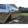 Buy cheap Balcony Frameless Glass Deck Railing Systems Stainless Steel Standoff 850-1200mm Height from wholesalers