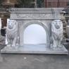 Buy cheap Marble Lion Sculpture Stone Modern Garden Decoration Hand-carved White Life Size from wholesalers