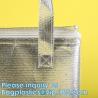 Buy cheap Aluminum Cooler Sealed Insulated Bag, Handle Thermal Lunch Bag, Hot Cold Bag, Transportation, Preservation from wholesalers