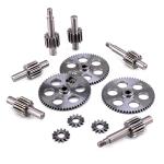 Gear Shaft Metal Spur And Pinion Gear High precision Motor Gear Metal Machining