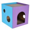 Buy cheap Wooden Cat House Rabbit Hideout With Hammock Stackable Cat Beds from wholesalers