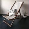 Buy cheap Custom Logo Embroidery or Printing Outdoor Patio Camping Swimming Rope Weave Canvas Chair from wholesalers
