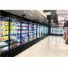 Buy cheap Supermarket Upright Glass Door Freezer Glass Door Cooler Self Contained 3/4/5/6 Doors from wholesalers