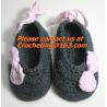 Buy cheap baby moccasins Newborn baby girl shoes crochet baby shoes infant sandals crochet kids slip from wholesalers