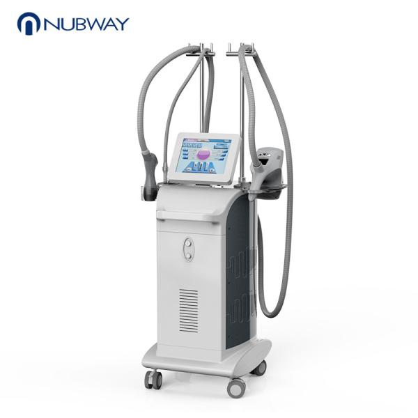 Buy cheap new 2019 Beauty equipment cellulite reduction 4 hand vacuum roller rf velasmooth slimming massager from wholesalers