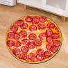 Buy cheap Pizza Biscuit Circular Area Rugs Computer Chair Floor Mat from wholesalers